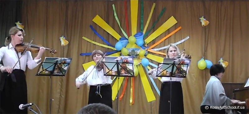 Весняний концерт у Косівській дитячій школі мистецтв, част. 2 (відео)
